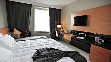 1 dormitorio, ropa de cama de alta calidad, edredones de plumas