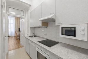 Habitación Confort doble, no fumadores, cocina | Cocina privada | Frigorífico pequeño