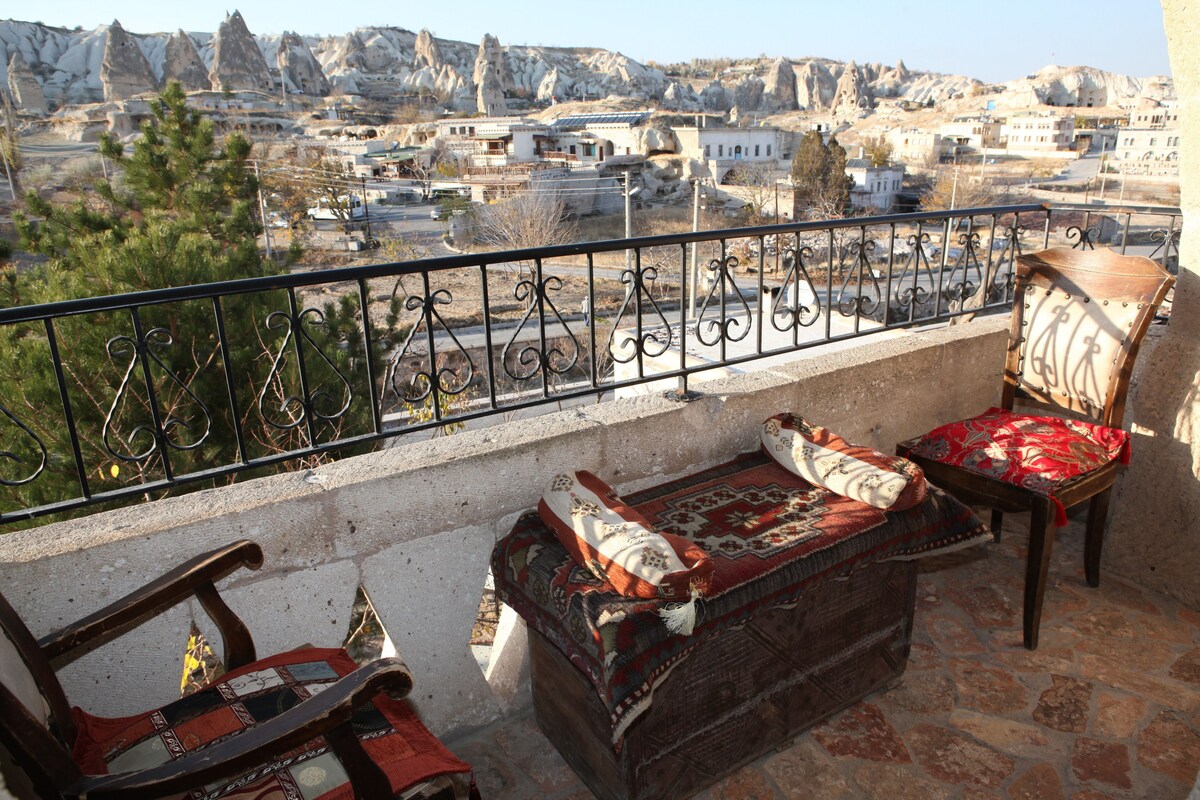Doppelzimmer (Comfort Cave) | Terrasse/Patio