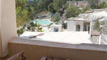 Doppelzimmer, mit Bad | Aussenbereich