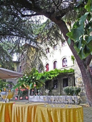 Espace banquet en plein air