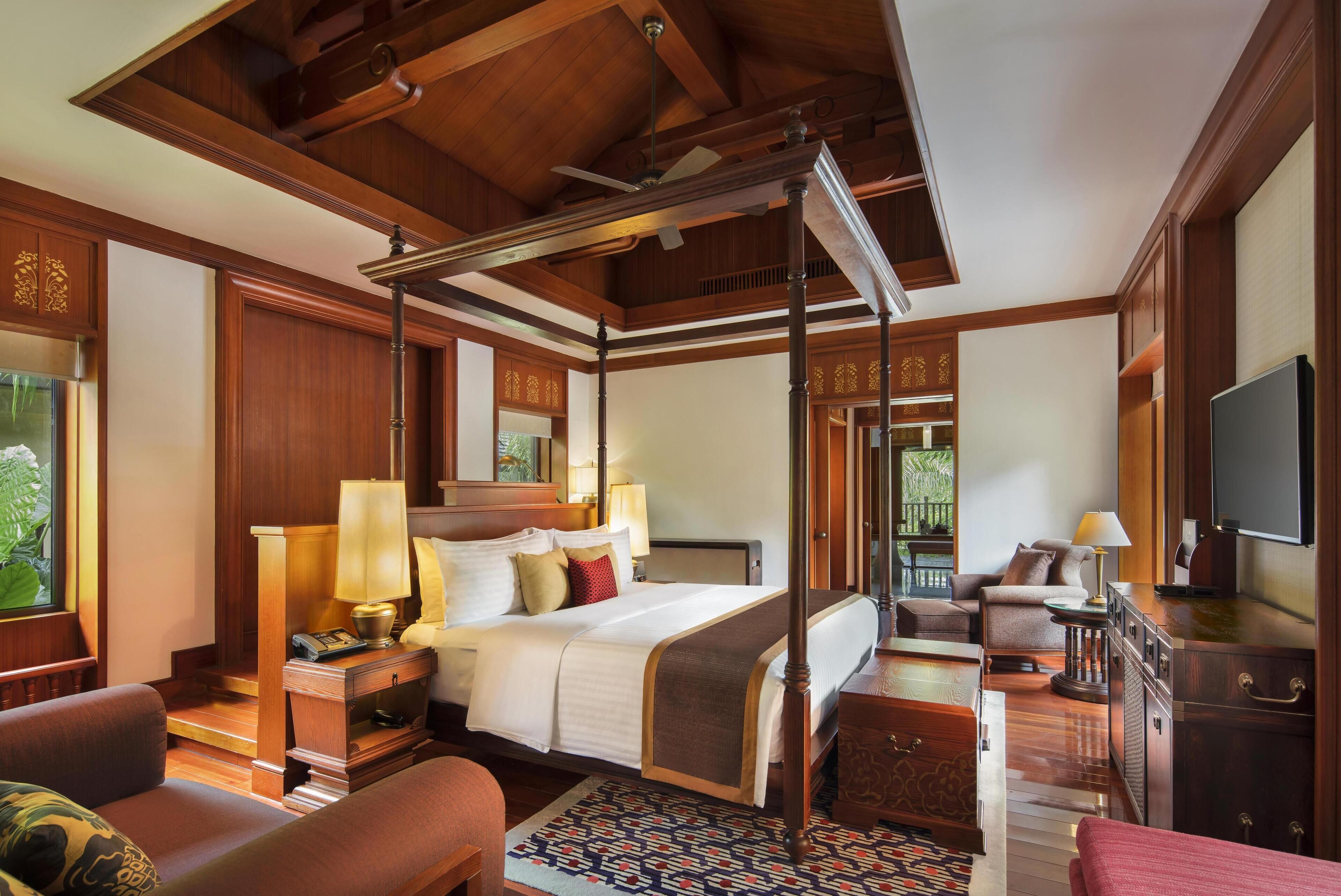 Villa – royal | 1 soverom, sengetøy av topp kvalitet, minibar og safe på rommet