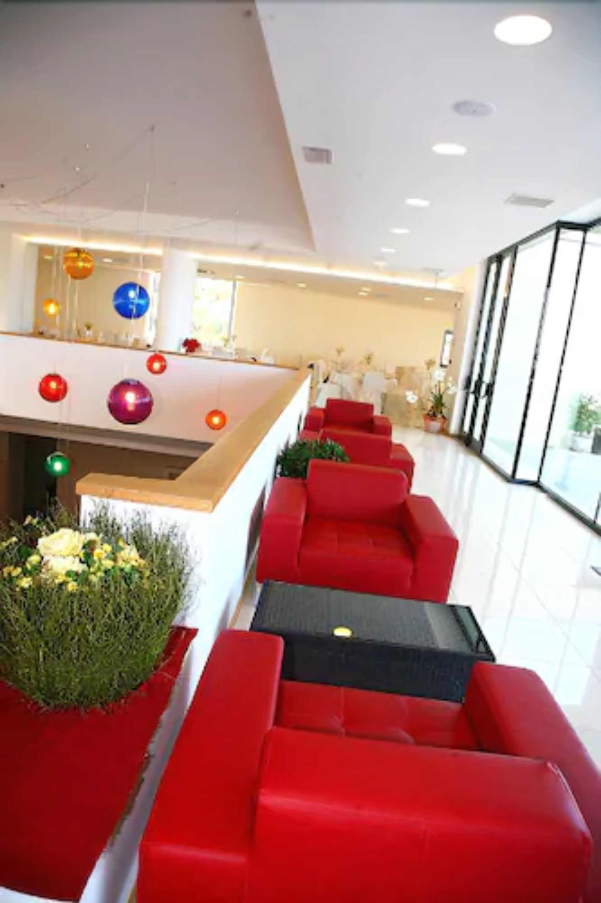 Lounge i lobbyen