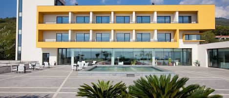 Façade de l’hébergement