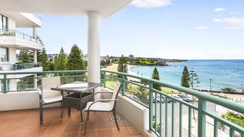Three Bedroom Apartment, Beach View | Terrace/patio