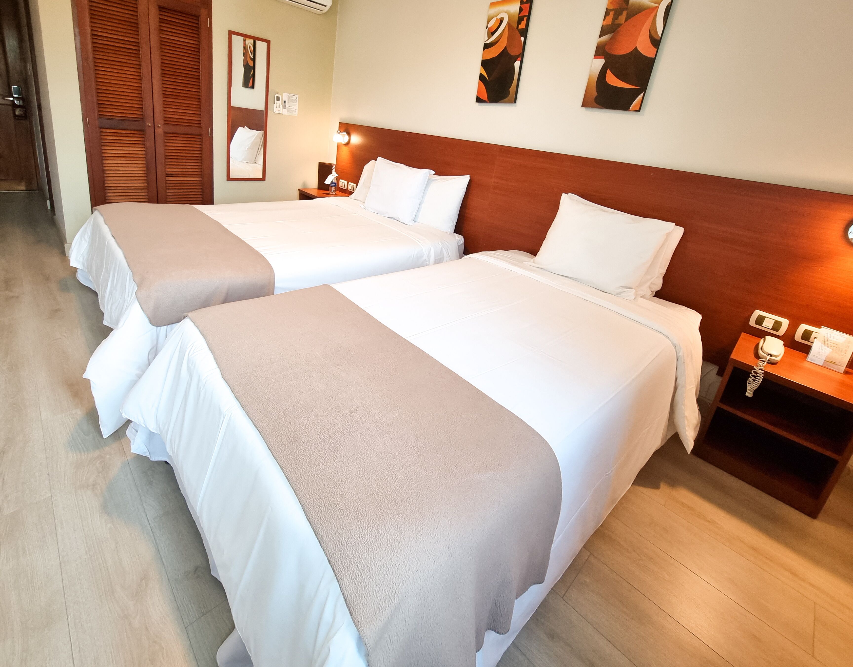 twin room | 1 bedroom, blackout curtains, soundproofing, free wifi