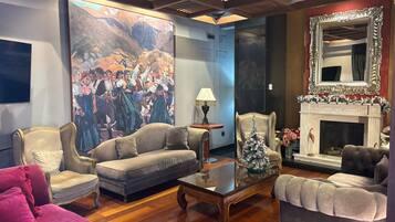 Lobby sitting area