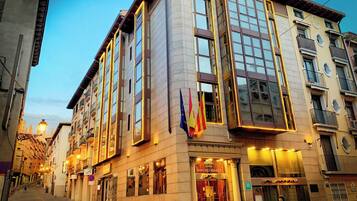 Voorkant van accommodatie