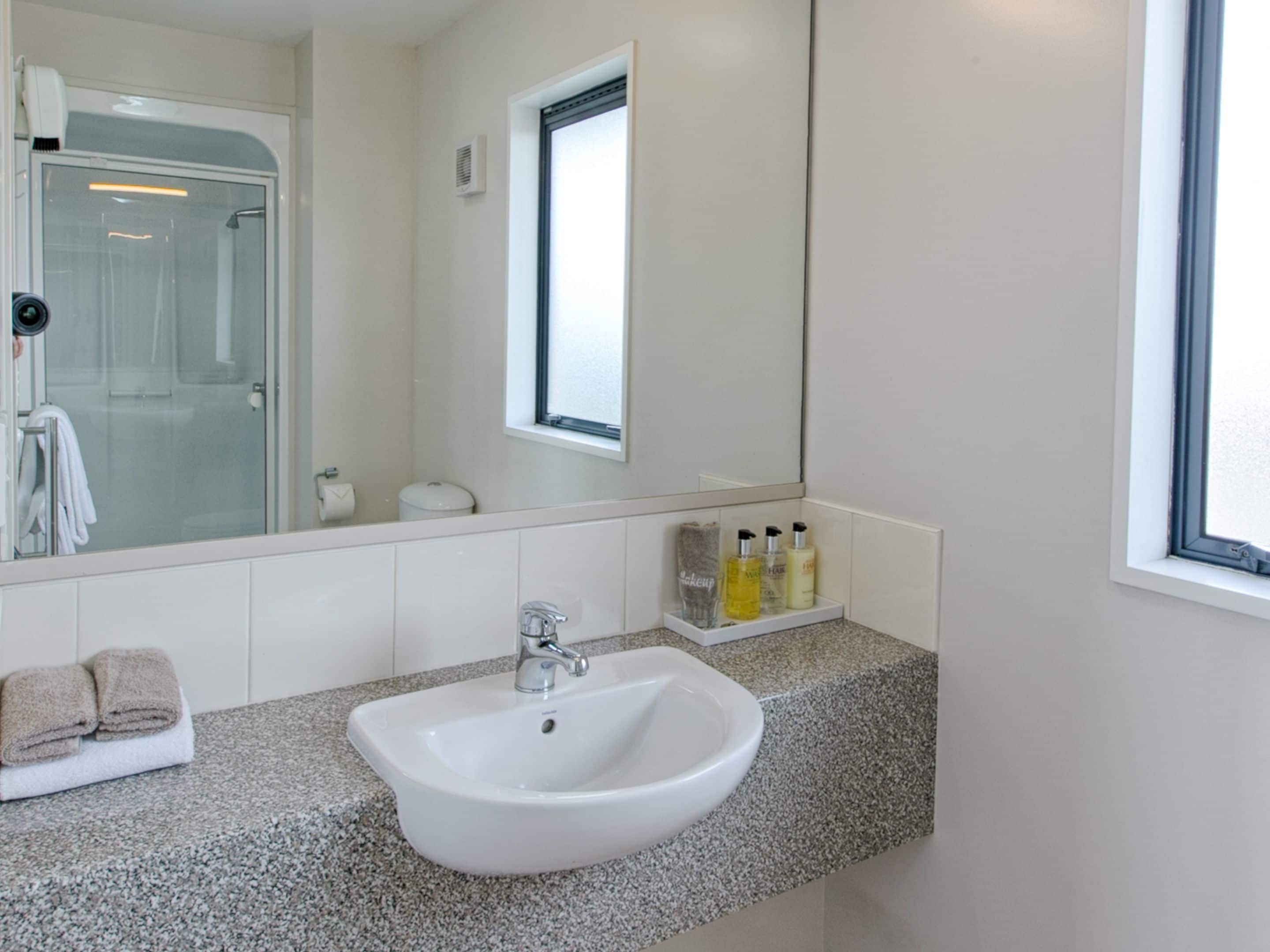 Desk, blackout drapes, iron/ironing board, free WiFi