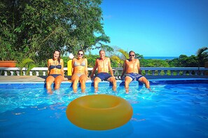 Outdoor pool - Lime Hill Lodge (Mahé Island)