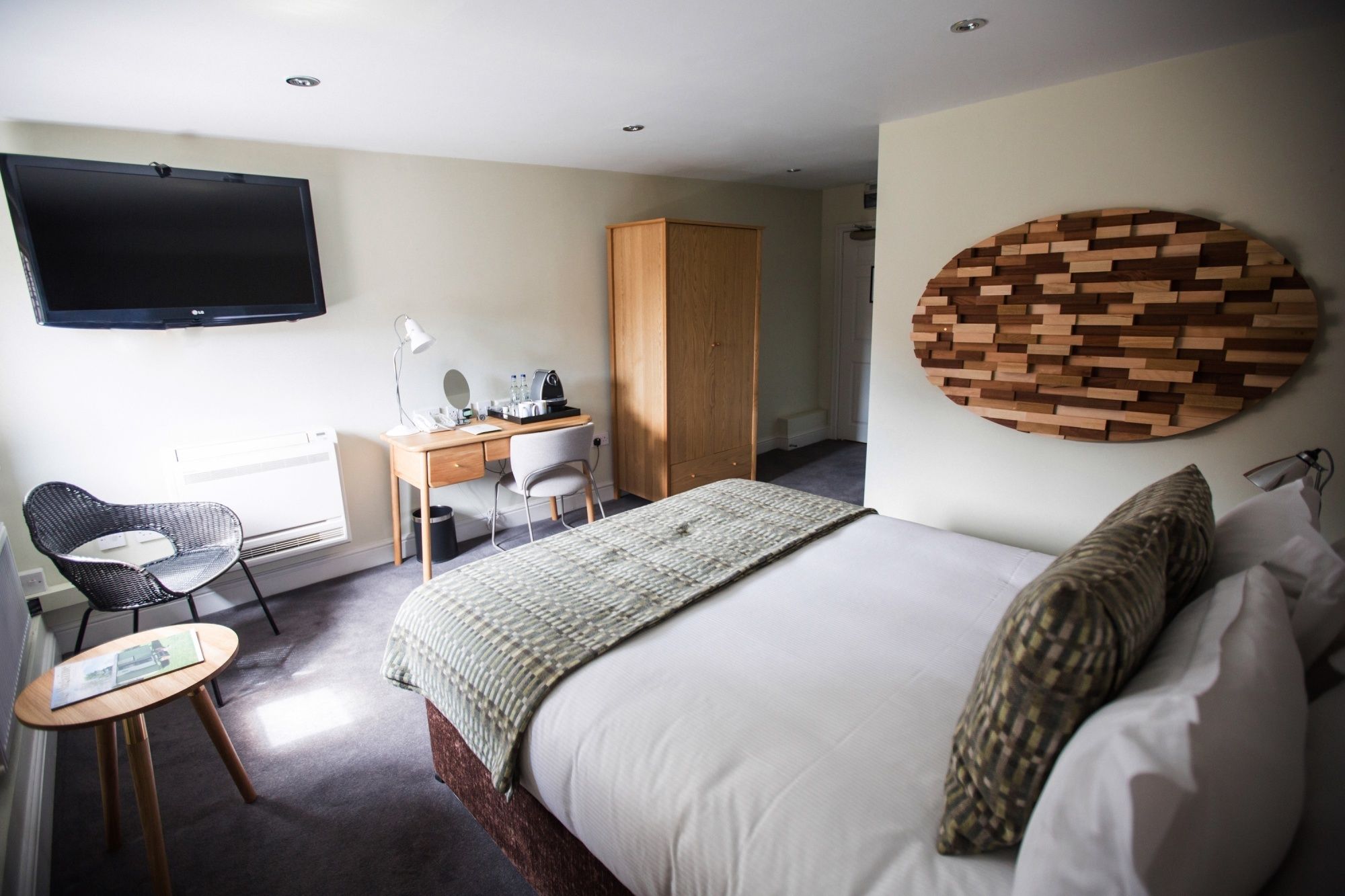 standard plus room | egyptian cotton sheets, premium bedding, desk, laptop workspace