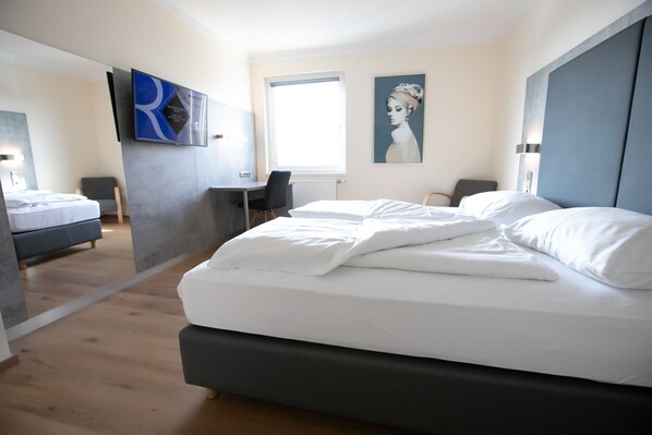 Superior Double Room | Hypo-allergenic bedding, in-room safe, individually decorated