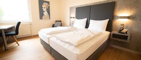 Superior Double Room | Hypo-allergenic bedding, in-room safe, individually decorated