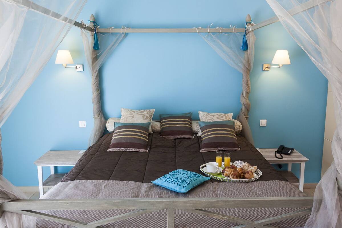 superior double room, terrace | select comfort beds, minibar, in-room safe, individually decorated