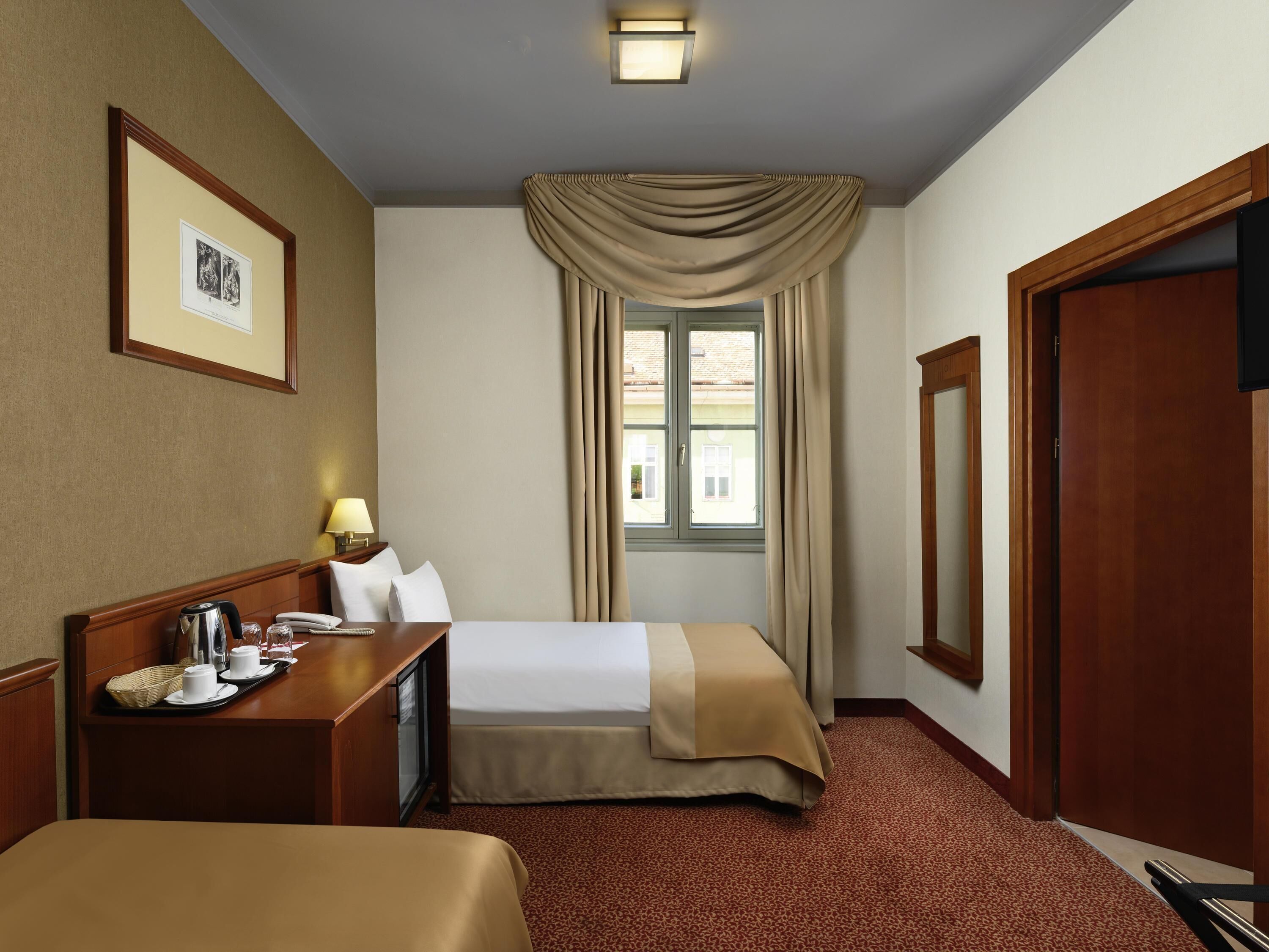 Superior Room, 2 Twin Beds, Accessible | In-room safe, desk, laptop workspace, blackout drapes