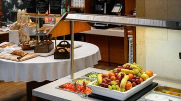 Daily buffet breakfast for a fee