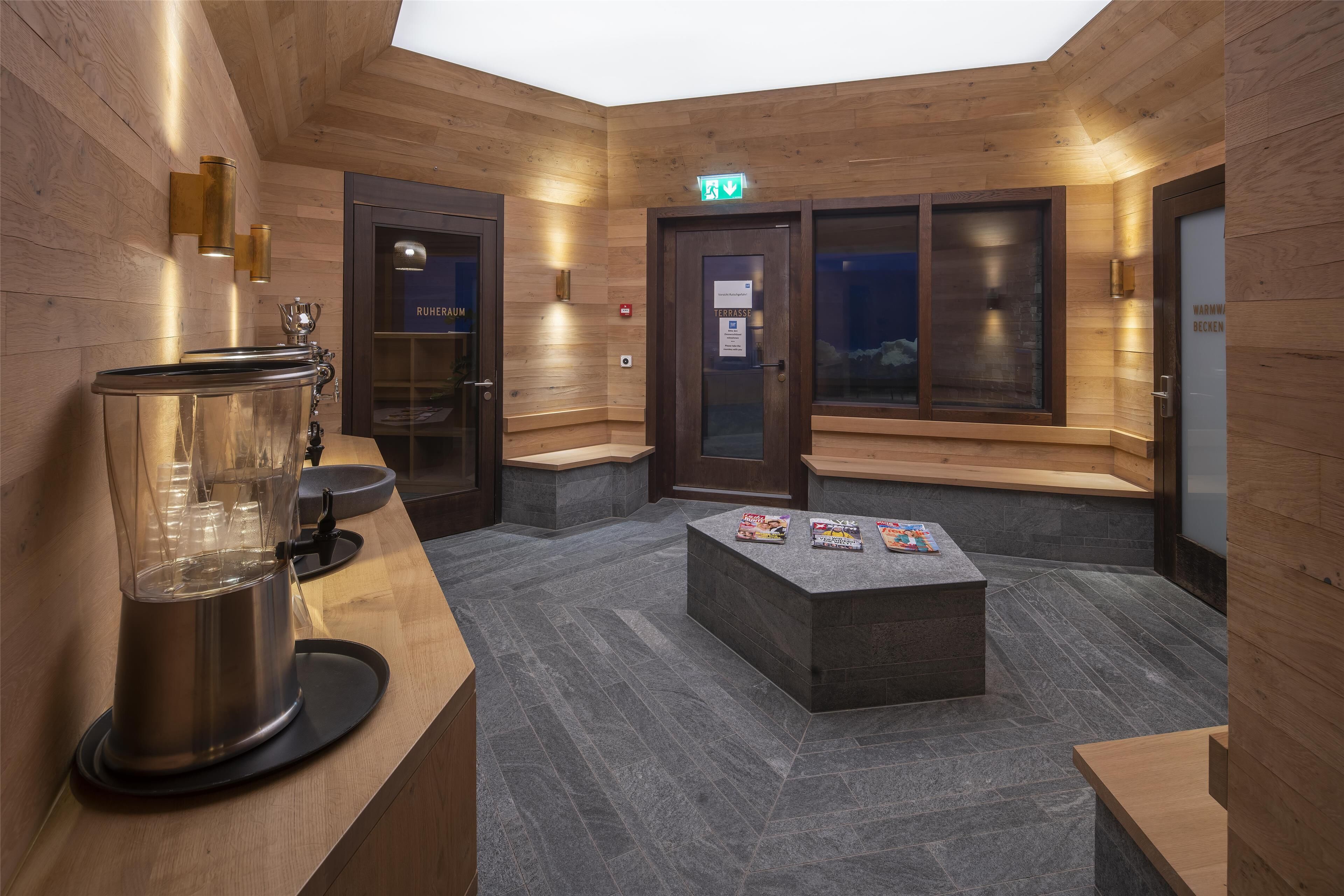 couples treatment room(s), sauna, steam room, body treatments