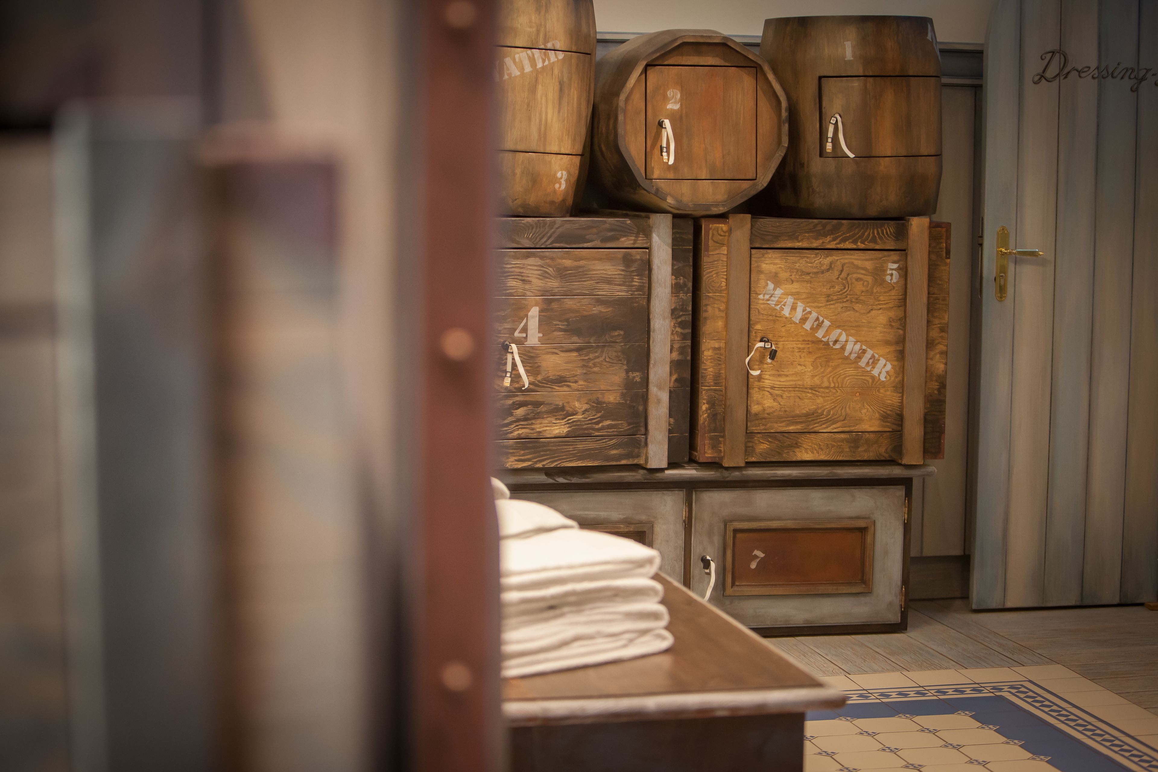 indoor pool, outdoor pool, pool loungers