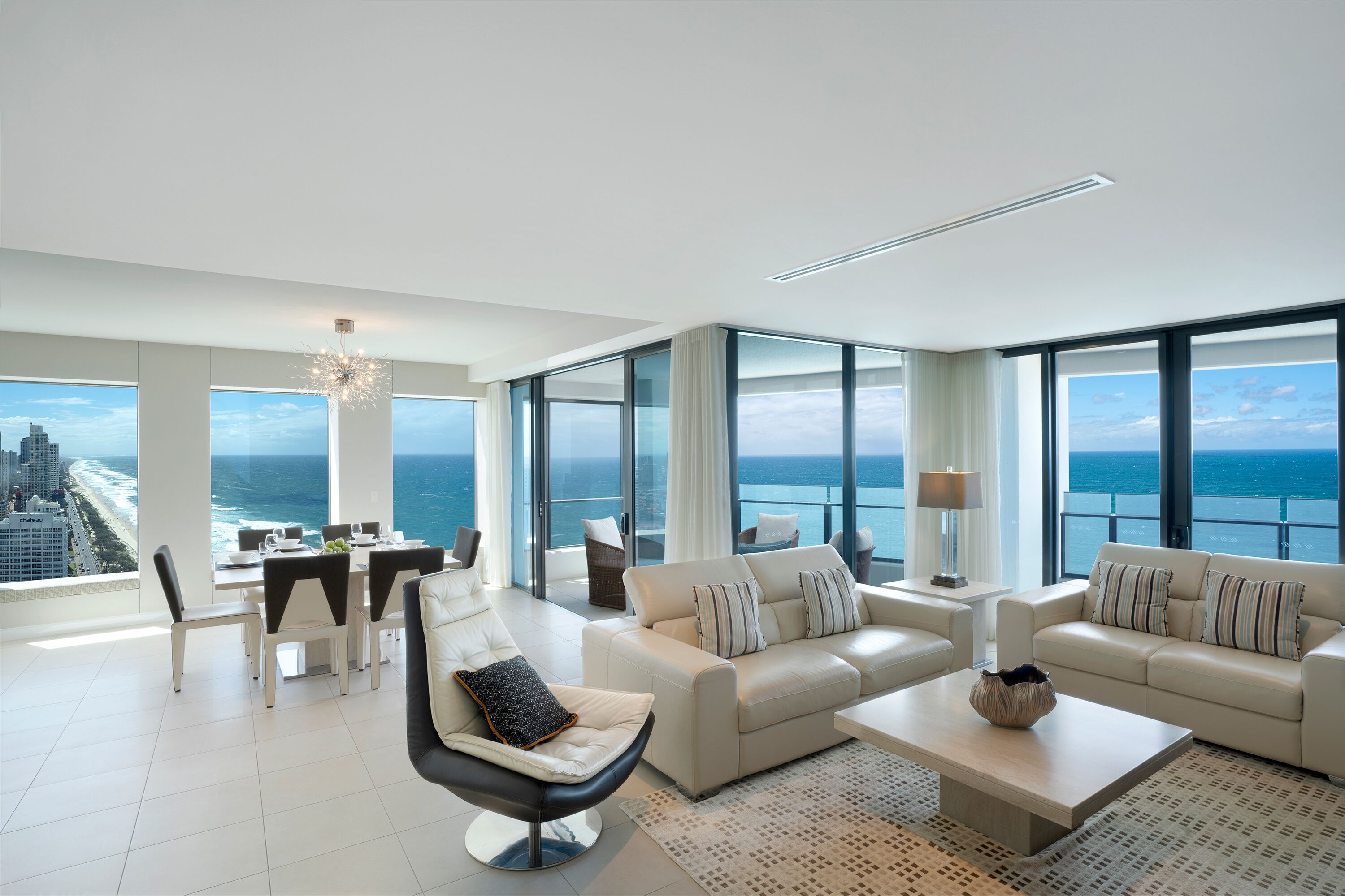 Attico, 3 camere da letto (Sub) | Area soggiorno | TV, docking station per iPod