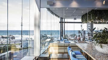 Lunch, dinner served; Mediterranean cuisine, sea views