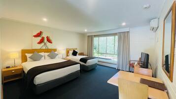 標準開放式客房 | 高級寢具、書桌、遮光布/窗簾、熨斗/熨衣板