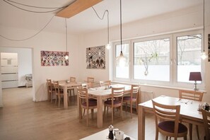 Daily buffet breakfast (EUR 16.50 per person)