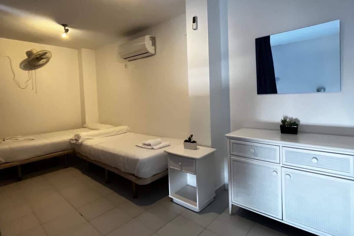 Appartement, 3 slaapkamers (Plus) | 2 slaapkamers, luxe beddengoed, verduisterende gordijnen, gratis wifi