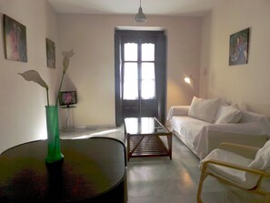 公寓, 1 间卧室 | 起居区 | 平板电视