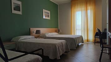 Chambre Quadruple, balcon