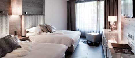 Chambre Design, balcon