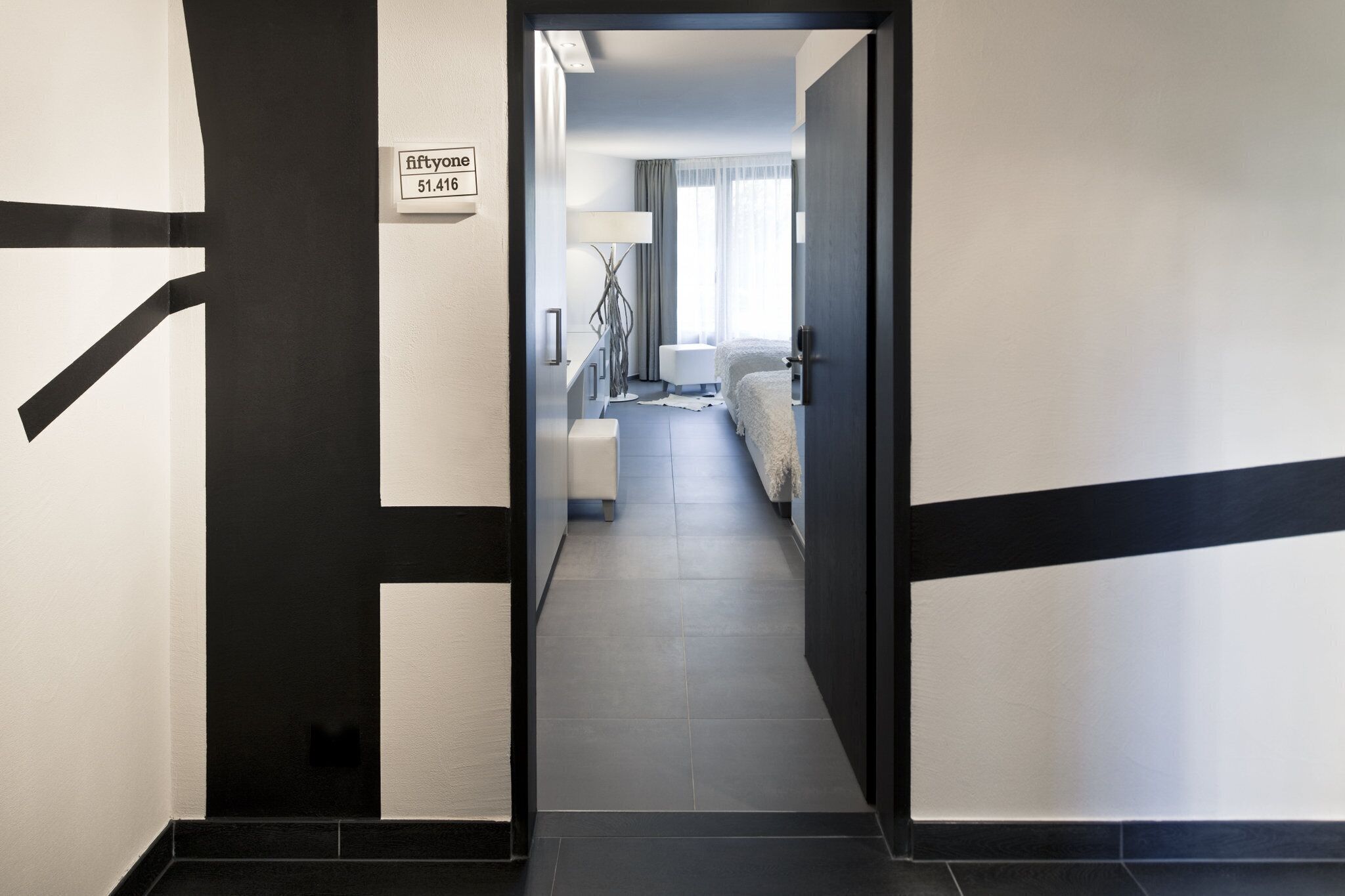 Premium bedding, down duvets, individually decorated