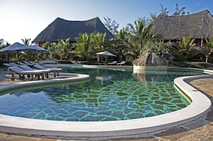 2 outdoor pools, open 7:00 AM to 6:30 PM, sun loungers