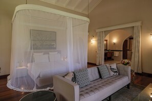 Romantic Suite, 1 Bedroom, Garden View | Frette Italian sheets, hypo-allergenic bedding, Select Comfort beds - Ocean Beach Resort & Spa (Malindi)