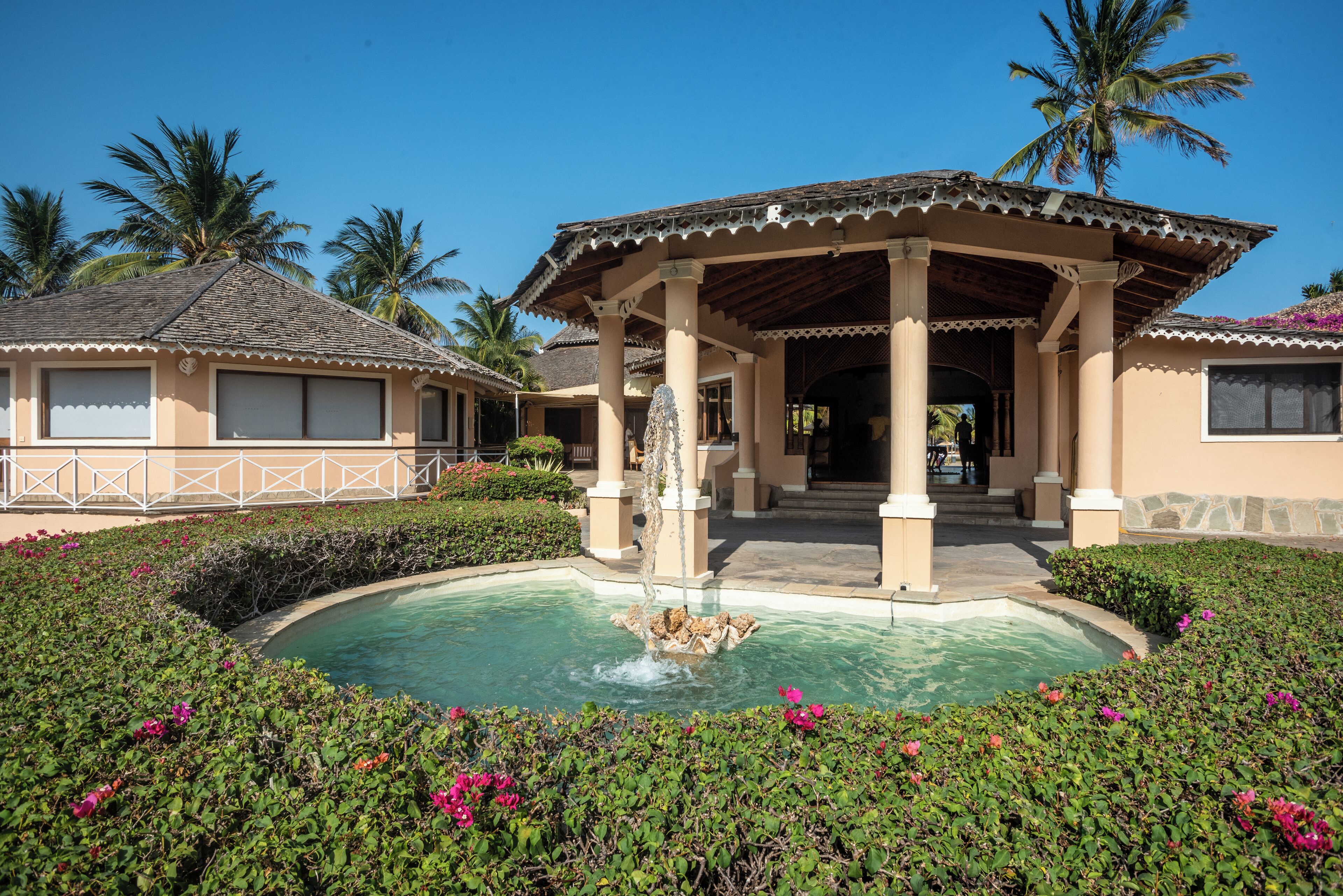 Fachada de la propiedad