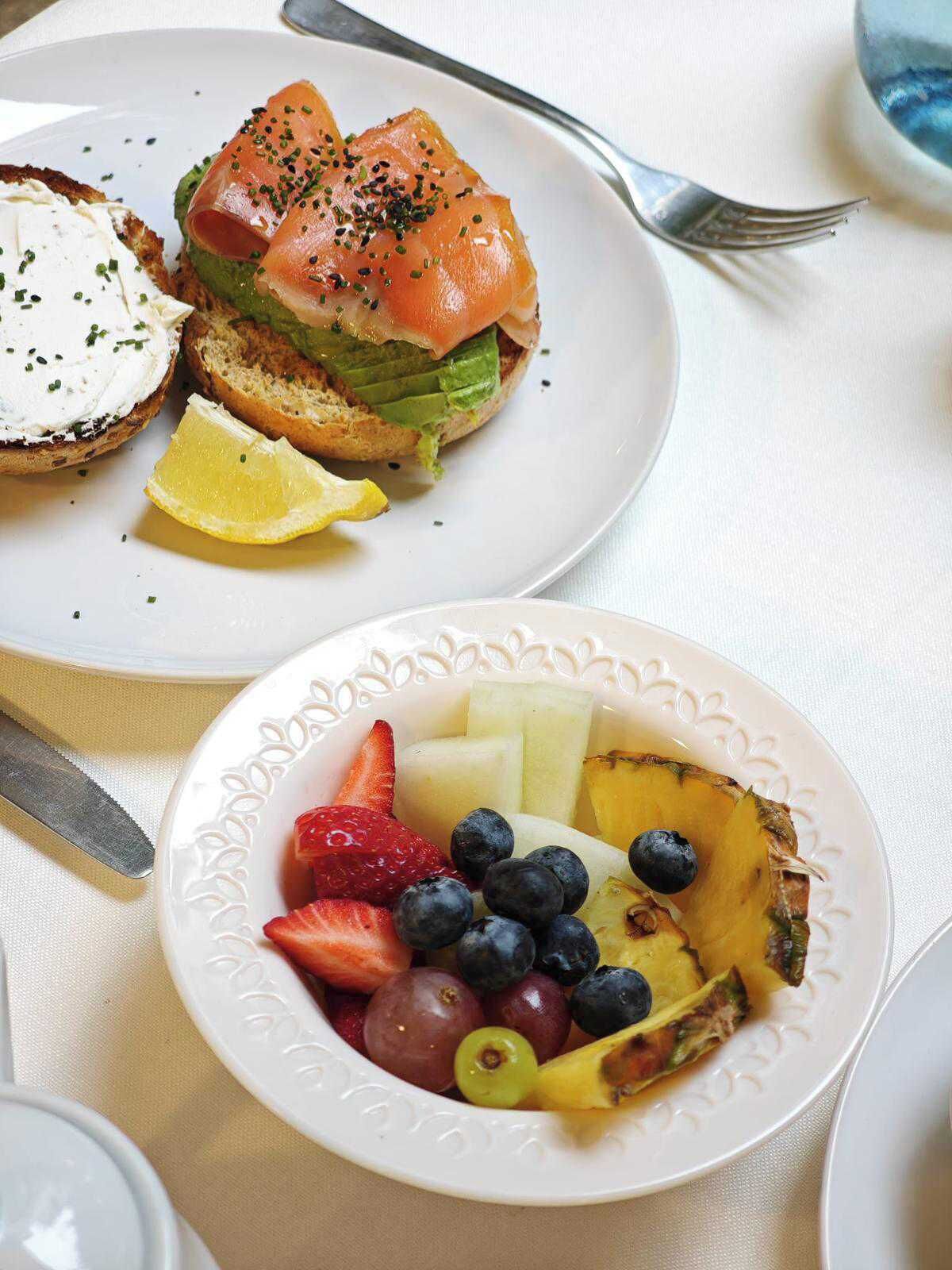 Daily cooked-to-order breakfast for a fee