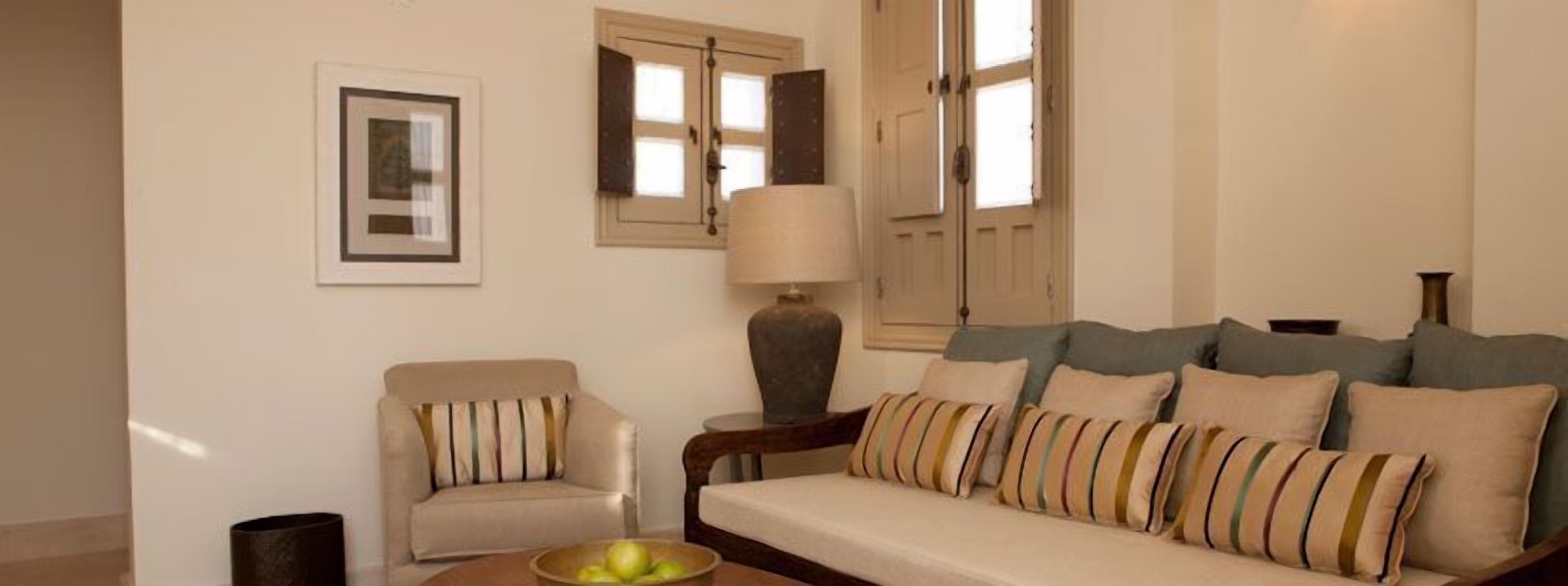 Junior Suite, 1 Queen Bed, Terrace | Living area | LCD TV