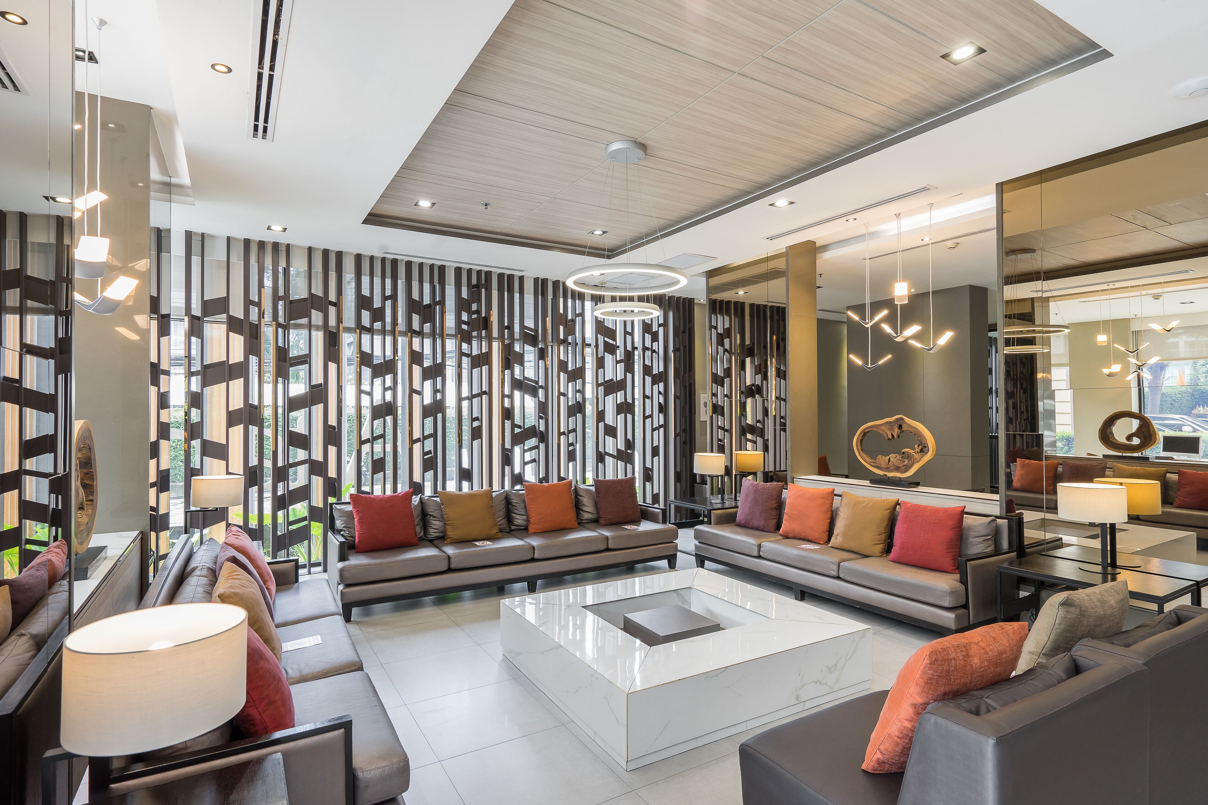 منطقة الجلوس في الردهة