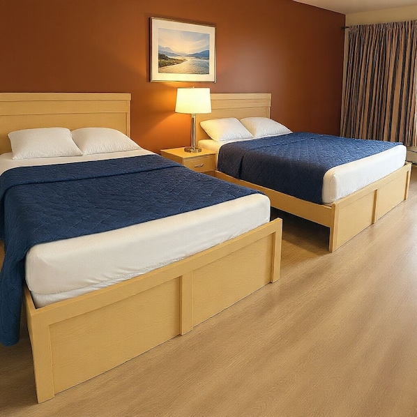 Desk, iron/ironing board, free WiFi, bed sheets