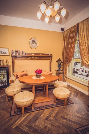 Interior entrance