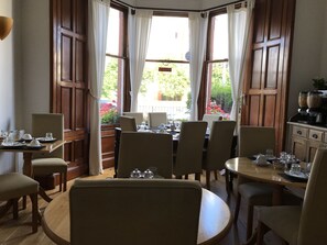 Daily cooked-to-order breakfast for a fee