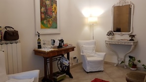 Sala de estar en el lobby