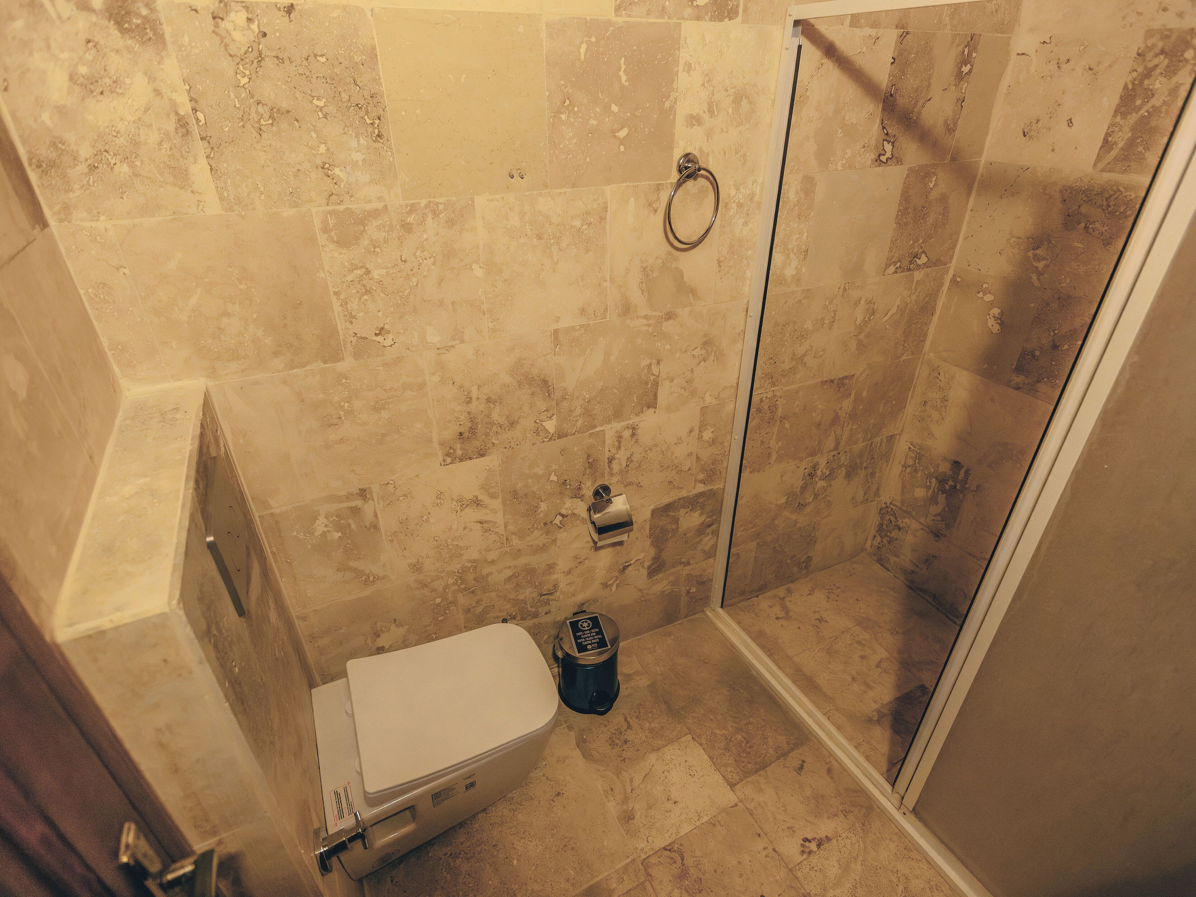 double room or twin room | bathroom | bathtub, rainfall showerhead, eco-friendly toiletries, hair dryer