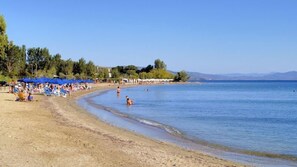 Private beach nearby