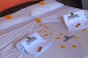 Habitación básica doble, baño privado | Minibar, wifi gratis y ropa de cama