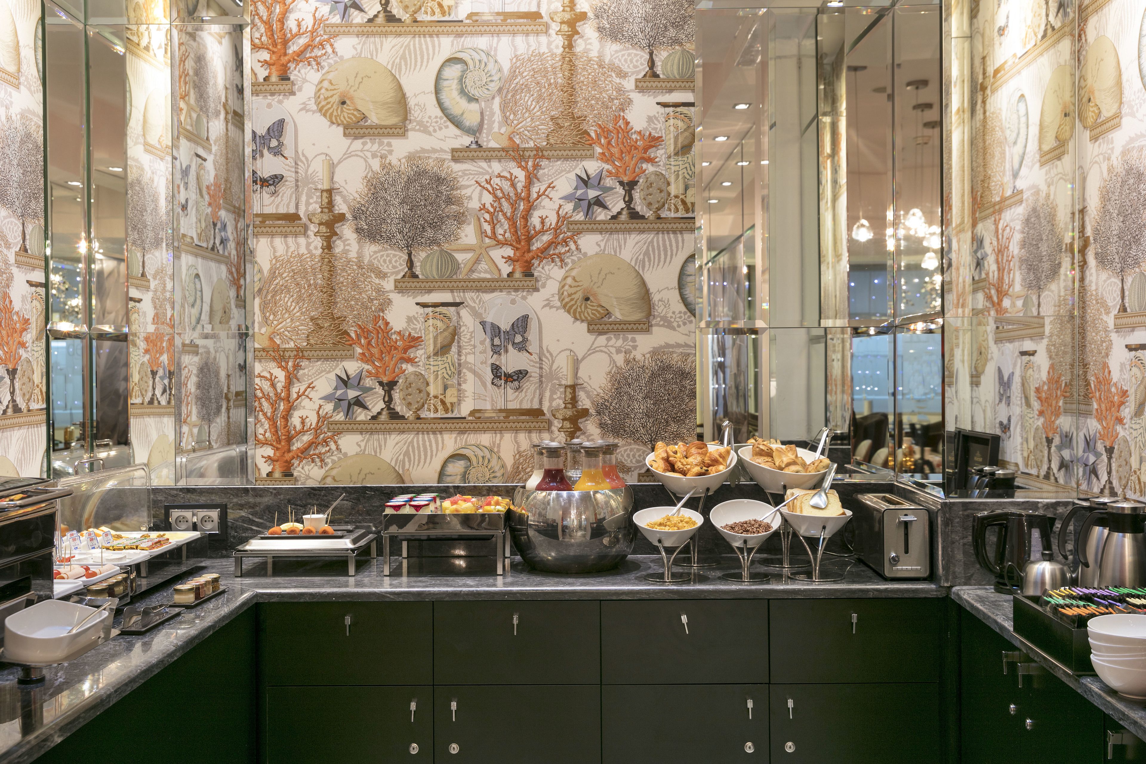 daily buffet breakfast (eur 20 per person)