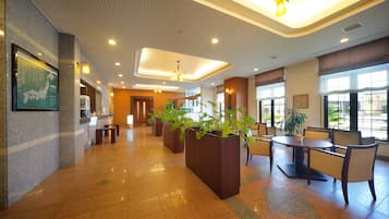 Sala de estar en el lobby