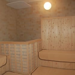 Hot tub, body treatments, aromatherapy, body wraps, body scrubs, facials