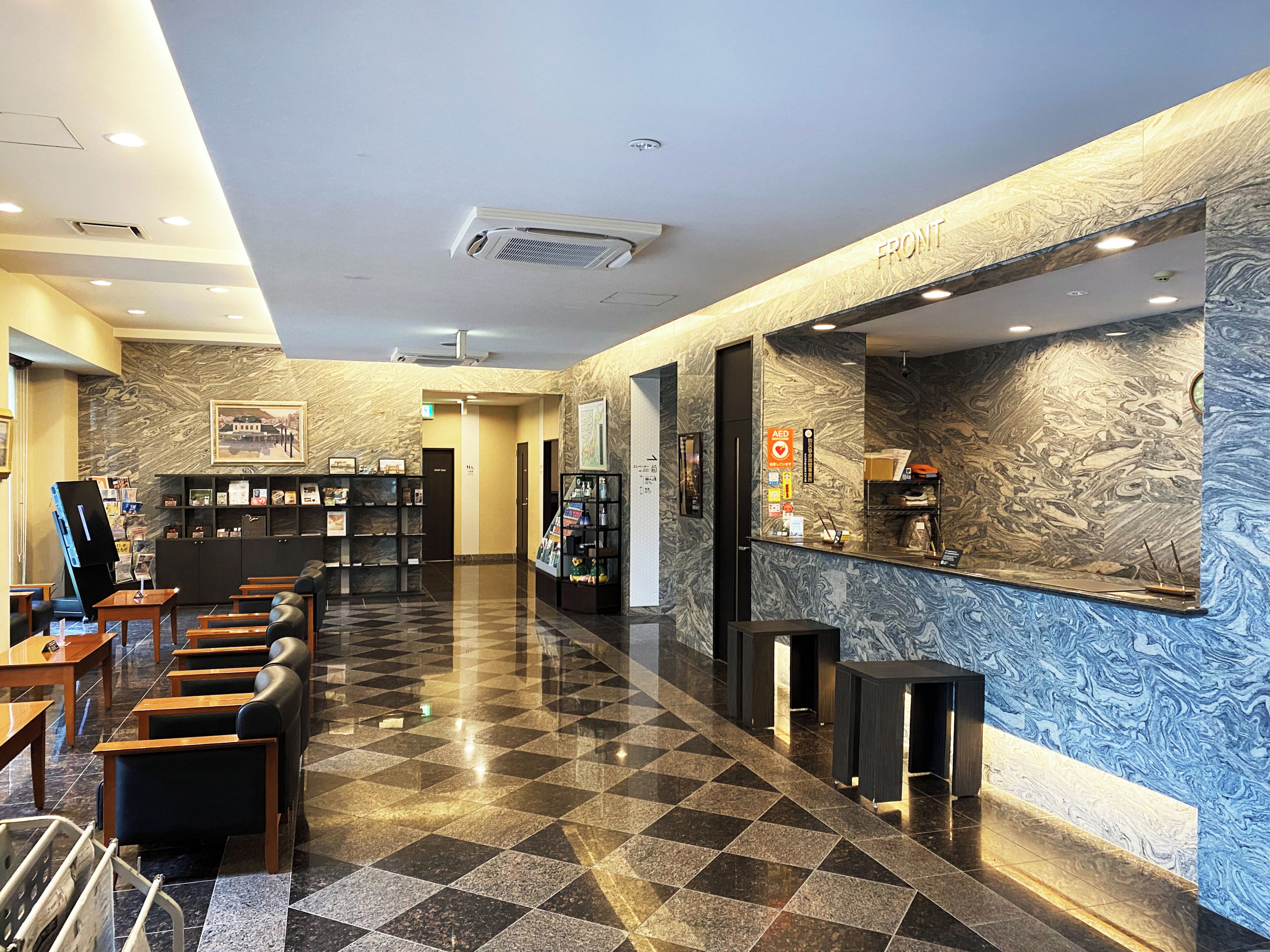 Lobby sitting area