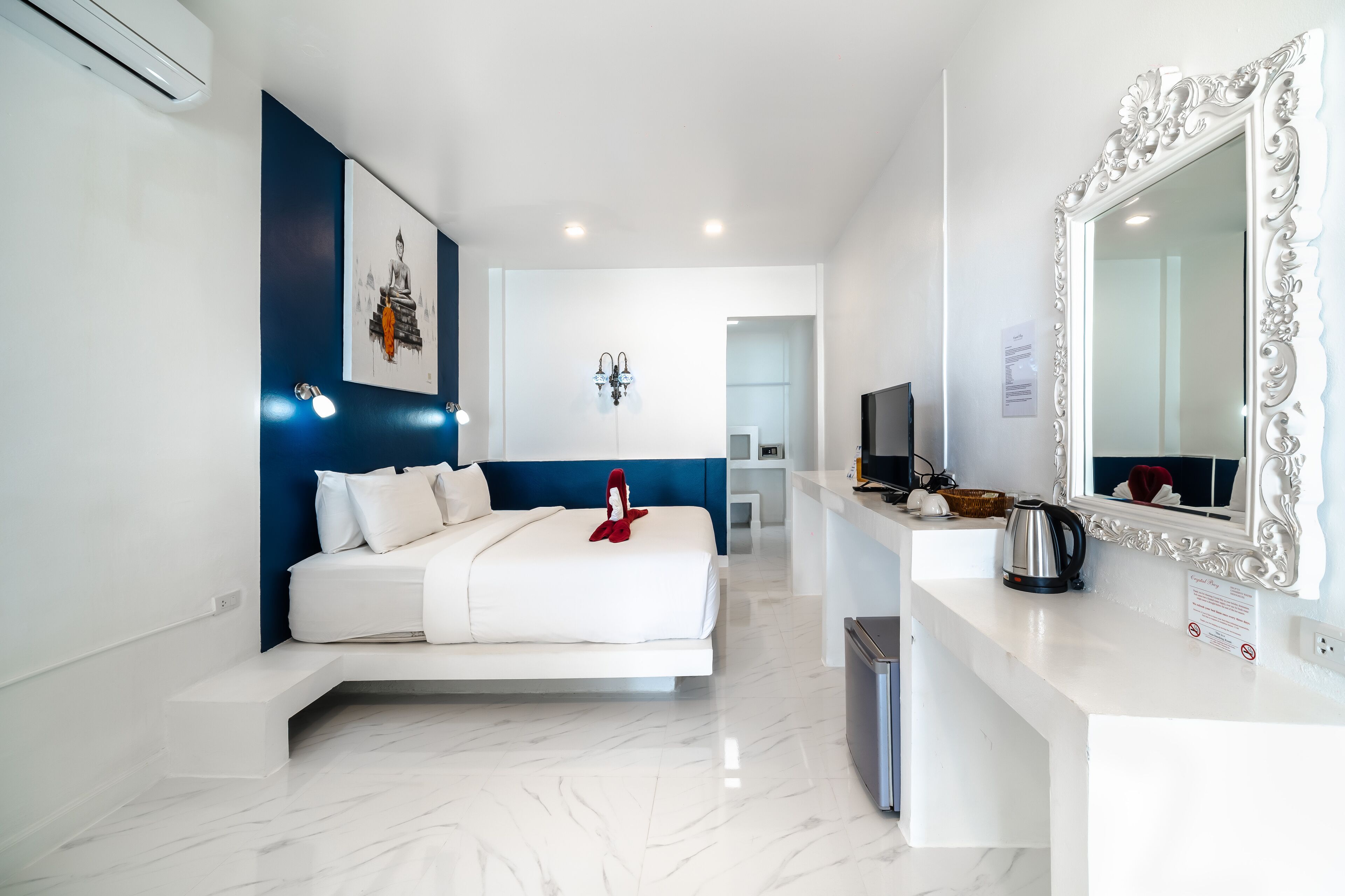 seaview room | free minibar items, in-room safe, rollaway beds