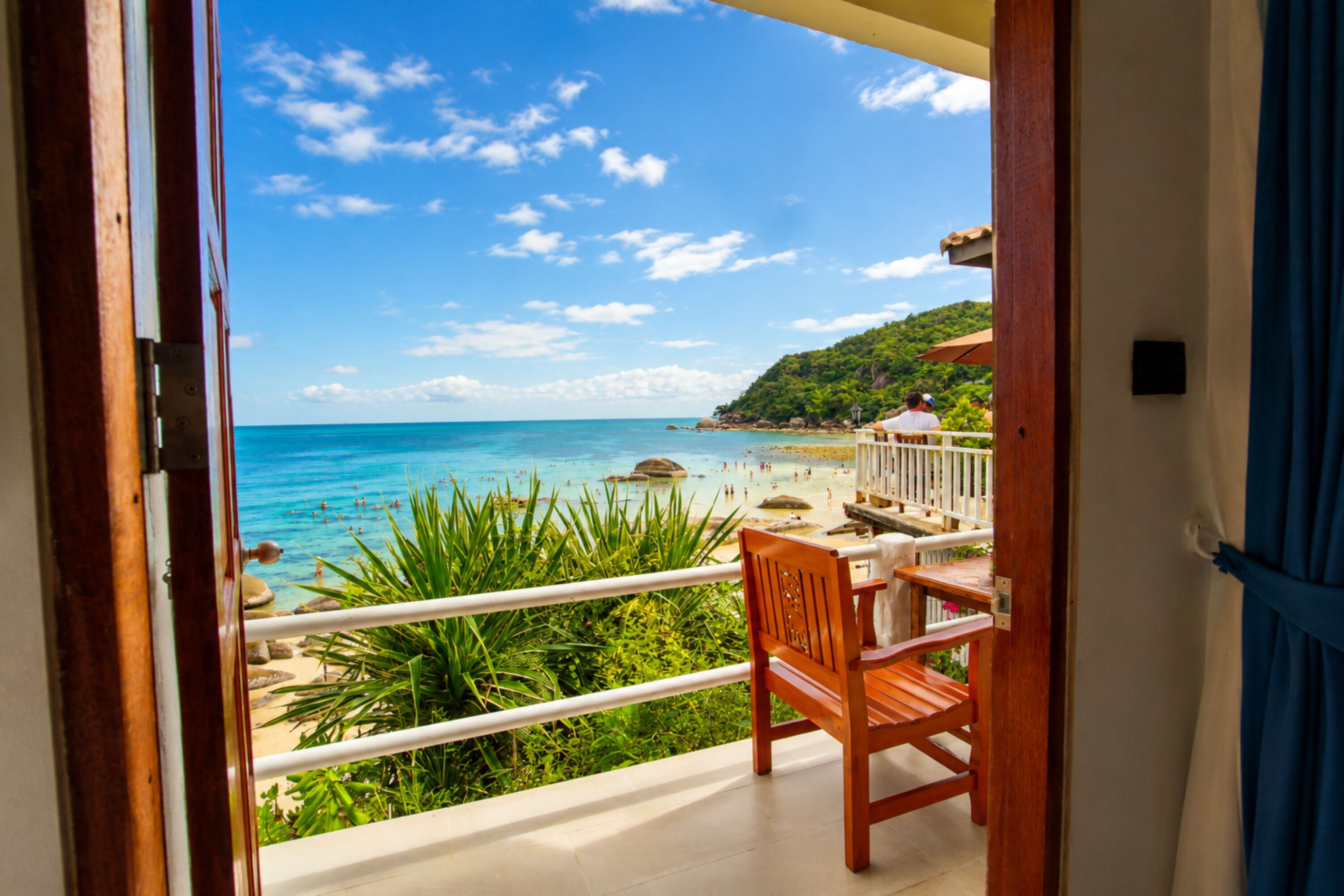 Seaview Deluxe Room | Terrasse/patio